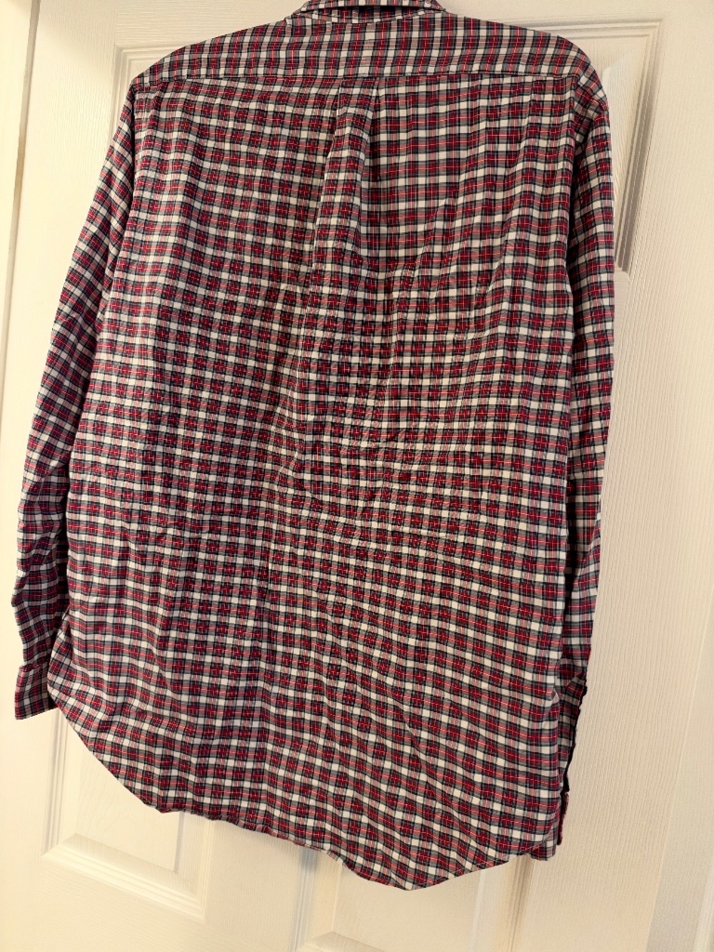Polo Ralph Lauren Red Tartan Plaid Button Down, Men's M